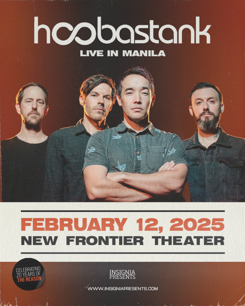 Hoobastank live in manila 2025 the reason