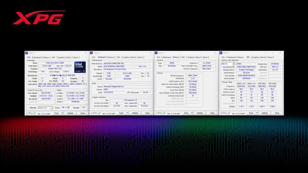 ADATA collaborates with Intel, major motherboard brands to create smooth overclocking experience