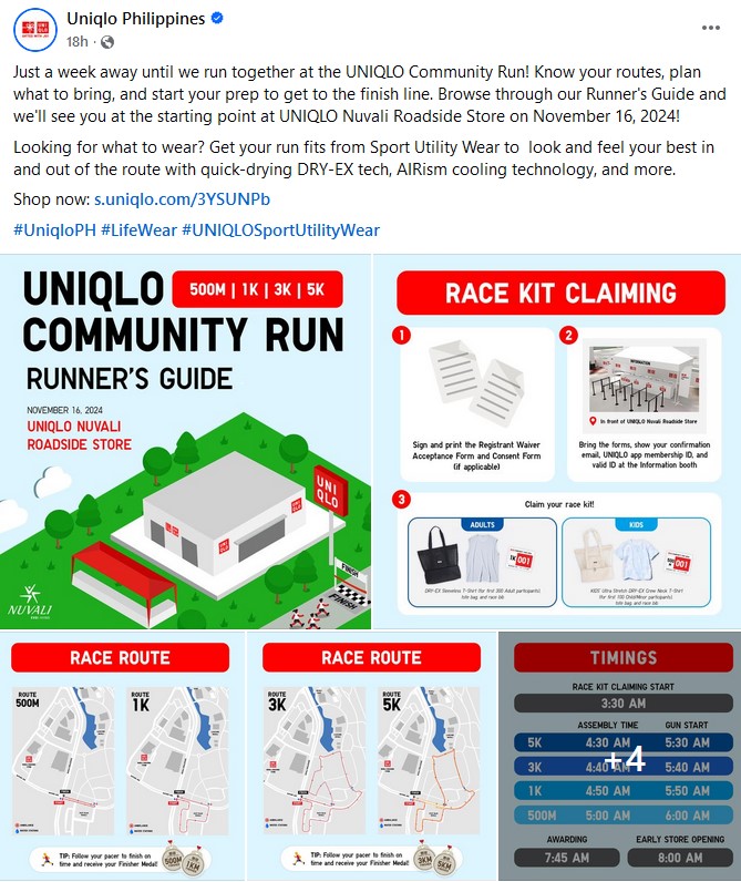 UNIQLO Community Run Nuvali