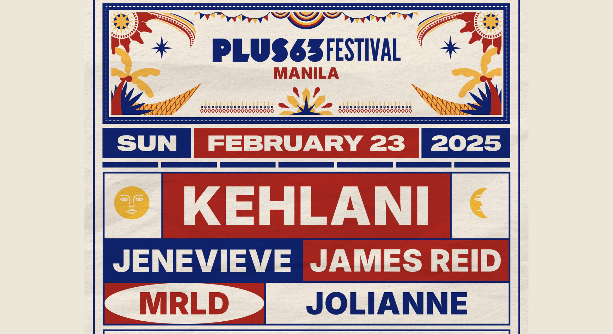 Mark your calendars: Plus63 Festival debuts in Manila