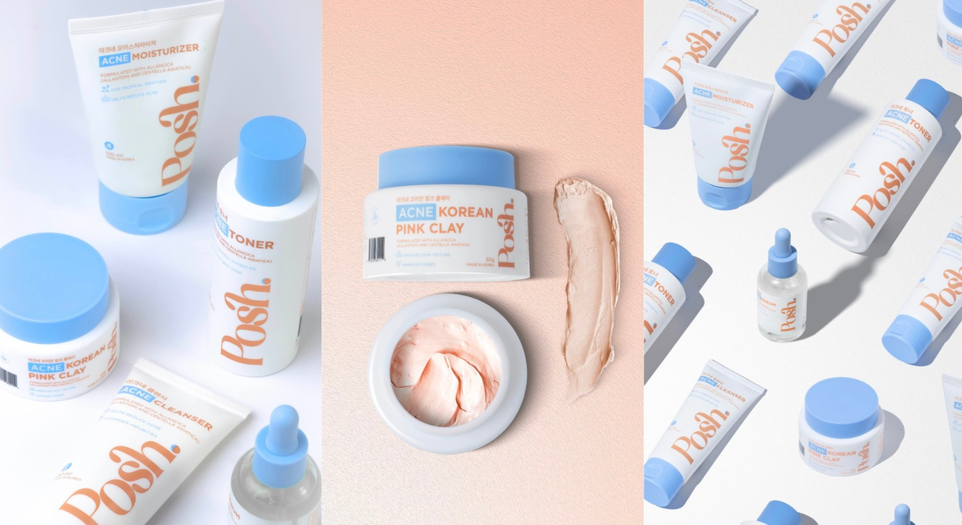 K-Beautify your everyday routine with Posh Skin Co.®’s new acne skincare range