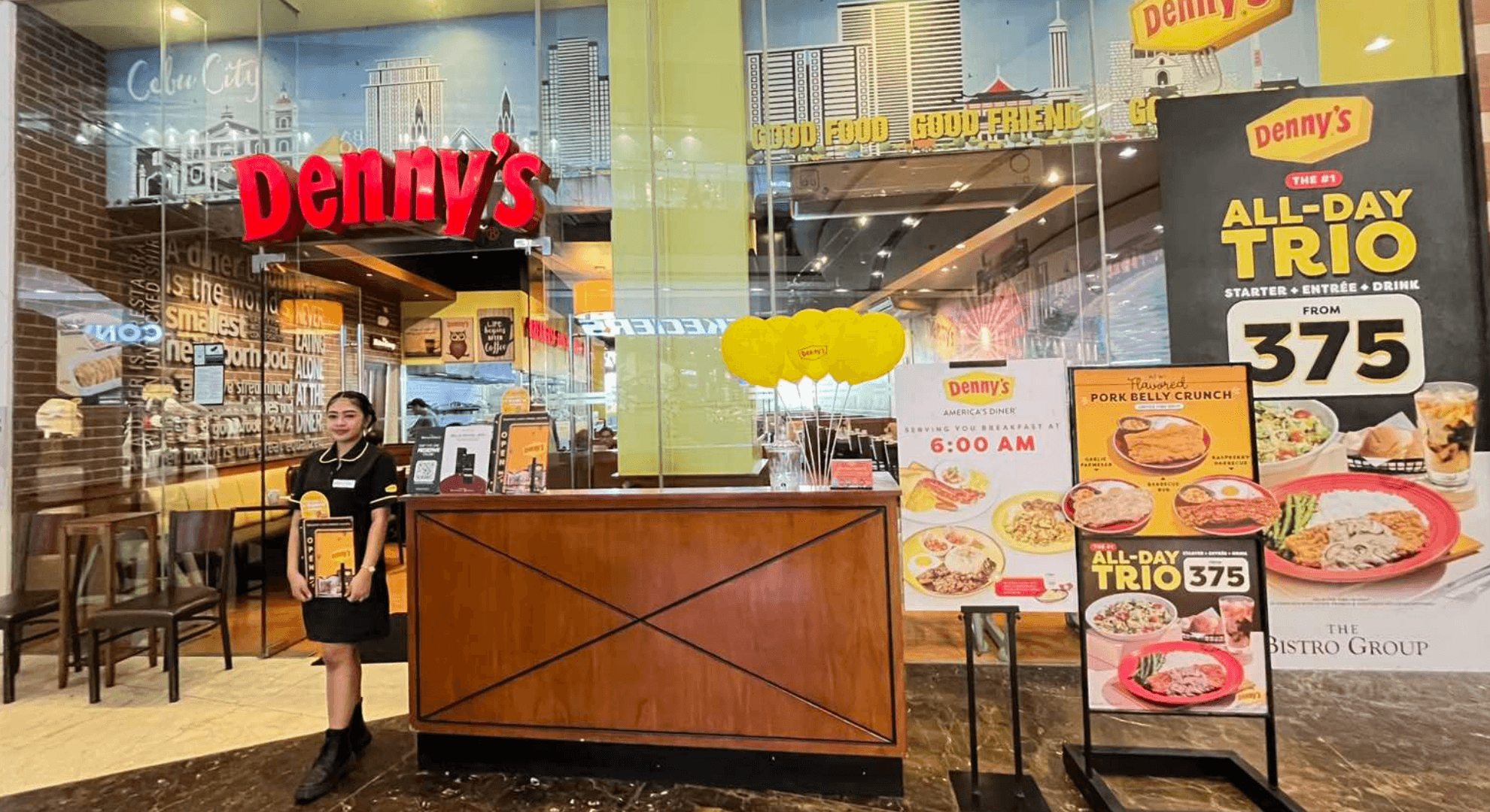 Denny’s Robinsons Galleria Cebu is now open 24/7 starting July 1