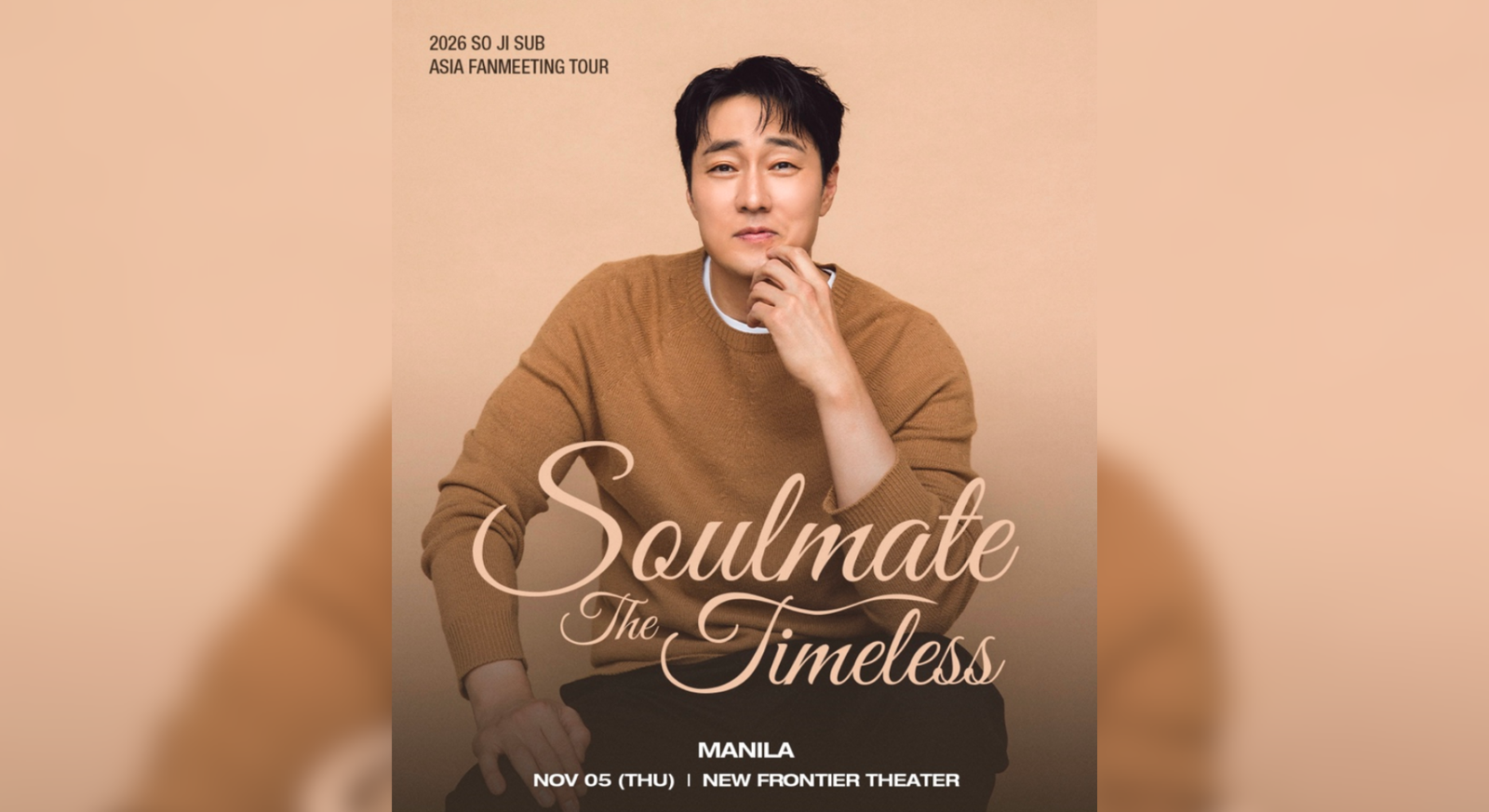 So Ji Sub to meet global fans through Asia Fan Meeting Tour ‘Soulmate The Timeless’